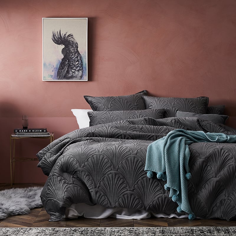 Lavaniya Velvet Shadow Quilted Quilt Cover Separates