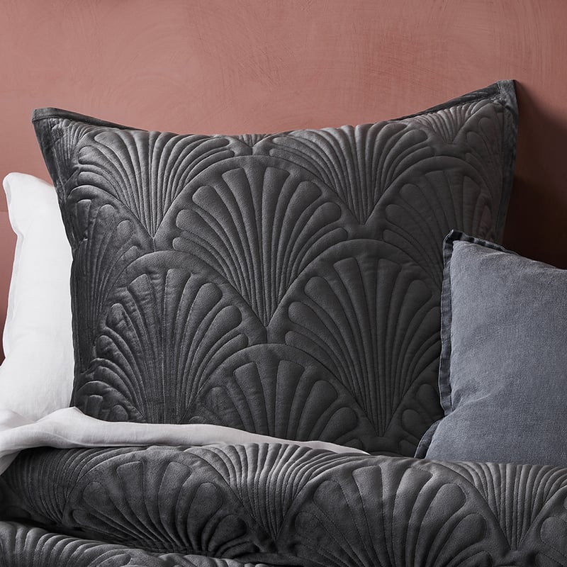 Lavaniya Velvet Shadow Quilted Quilt Cover Separates