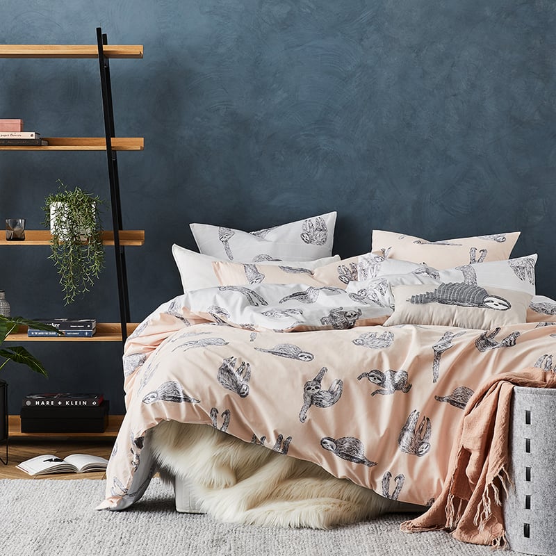Sidney Grey Quilt Cover Set + Separates