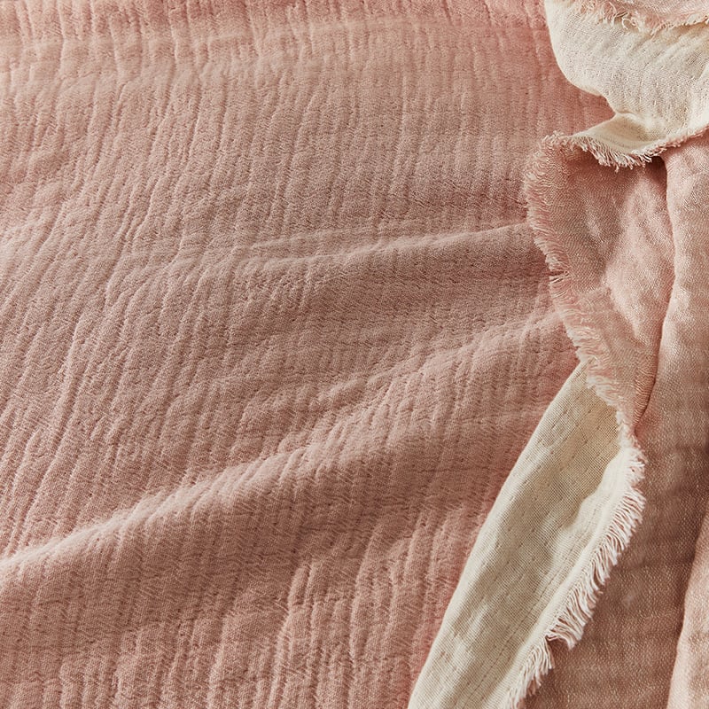 European Collection Cleo Peach Quilt Cover Separates