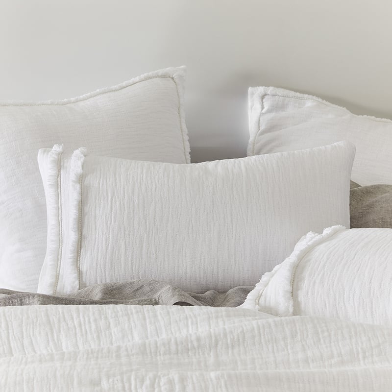 European Collection Cleo Snow Quilt Cover Separates