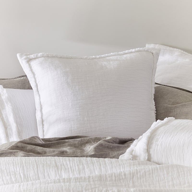 European Collection Cleo Snow Quilt Cover Separates