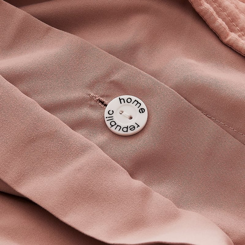 Ripple Dusty Pink Quilted Quilt Cover Separates