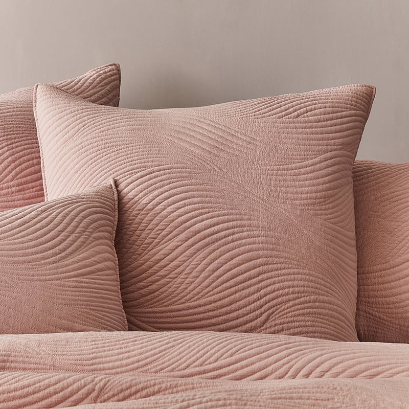 Ripple Violet Quilted Quilt Cover Separates