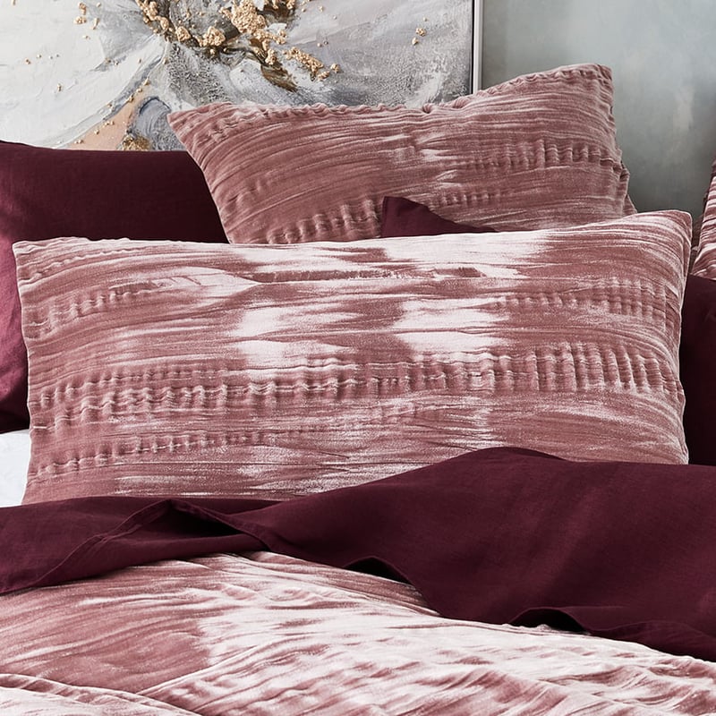 Crinkled Velvet Lotus Quilt Cover Separates