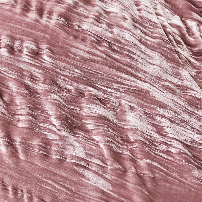 Crinkled Velvet Lotus Quilt Cover Separates