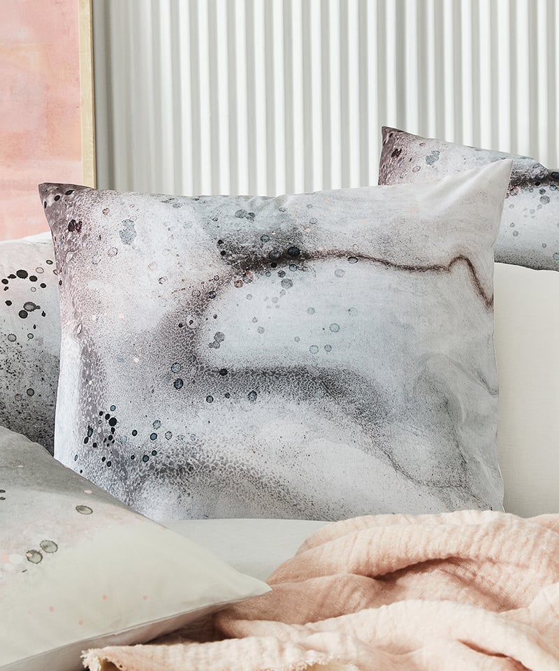 Zurich Stormy Blue Quilt Cover Set + Separates