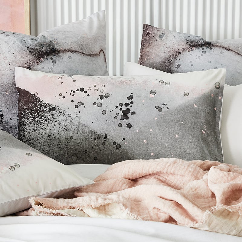 Zurich Stormy Blue Quilt Cover Set + Separates
