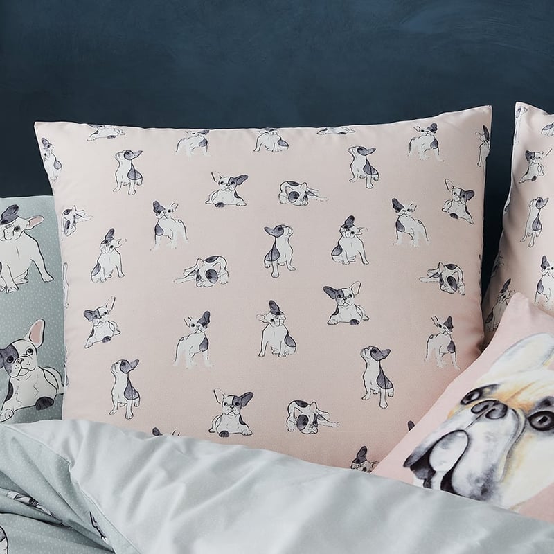 Frenchie Sage Quilt Cover Set + Separates