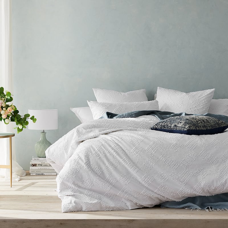 Basilica White Quilt Cover Separates