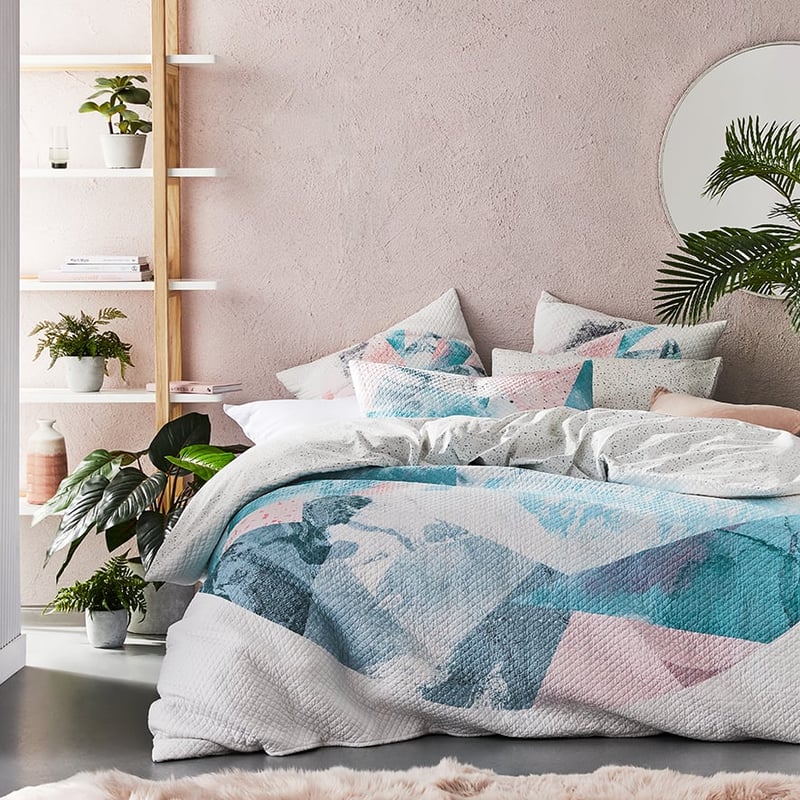 Colorado Blue Quilted Quilt Cover Separates