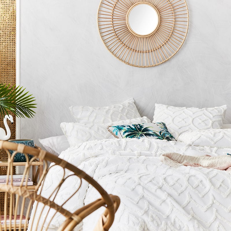 Asilah Natural Quilt Cover Separates
