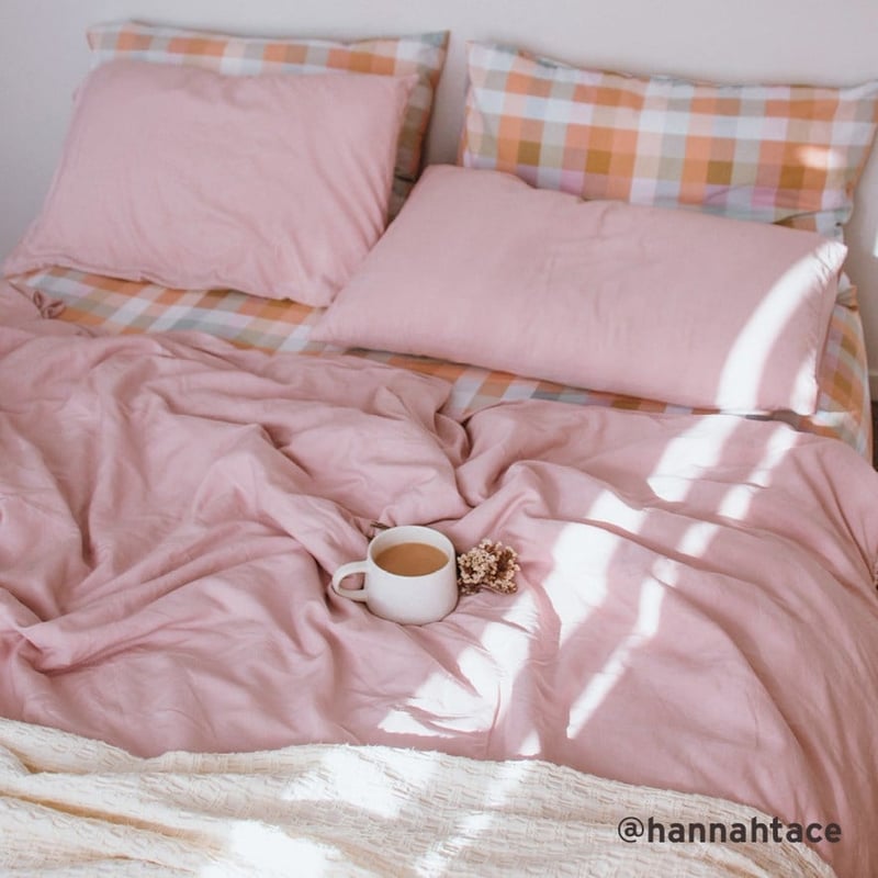 Bamboo Linen Blossom Quilt Cover Separates