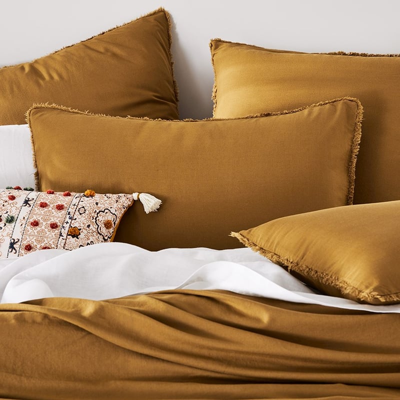 Bamboo Linen Cumin Quilt Cover Separates