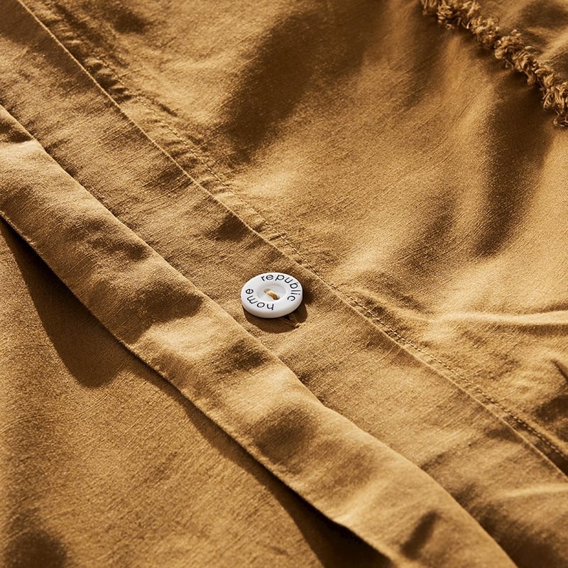 Bamboo Linen Cumin Quilt Cover Separates