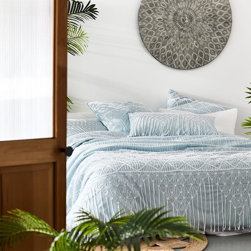 Porto Blue Quilt Cover Separates