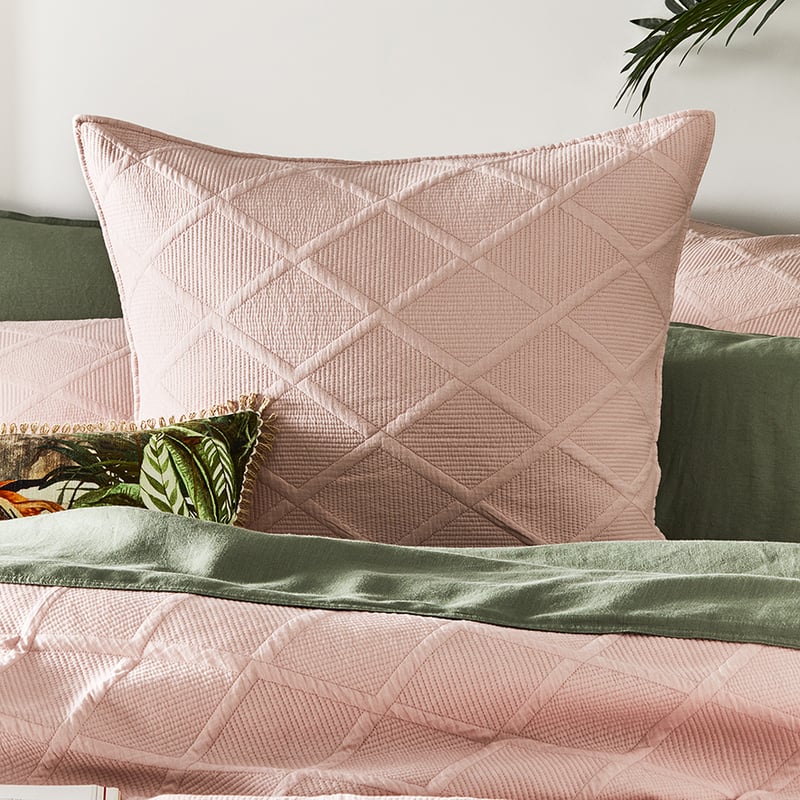 Atticus Violet Quilted Quilt Cover Separates