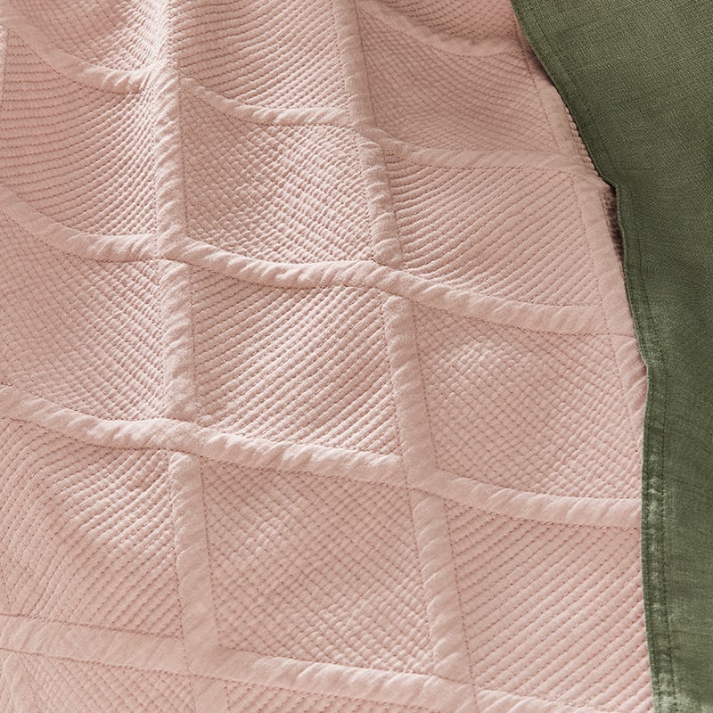 Atticus Violet Quilted Quilt Cover Separates