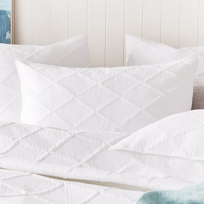 Atticus White Quilt Cover Separates