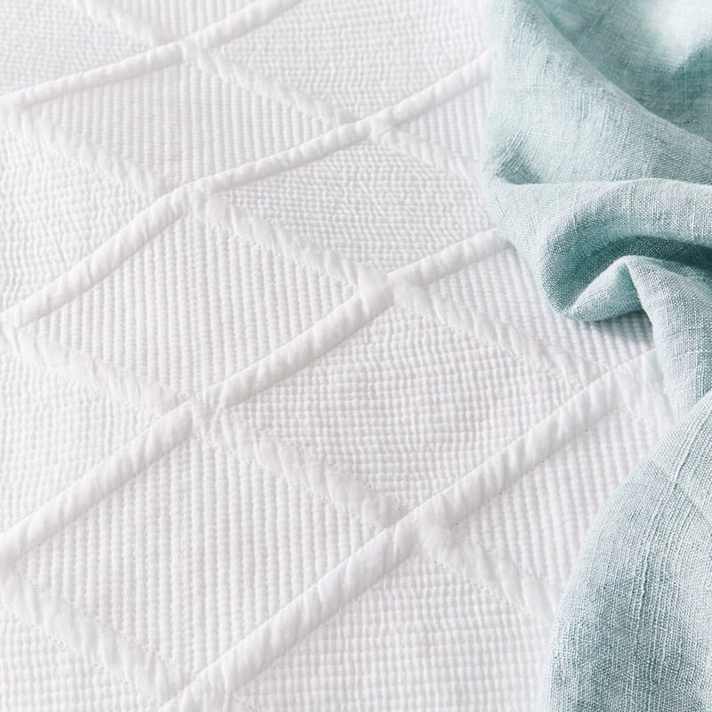 Atticus White Quilt Cover Separates
