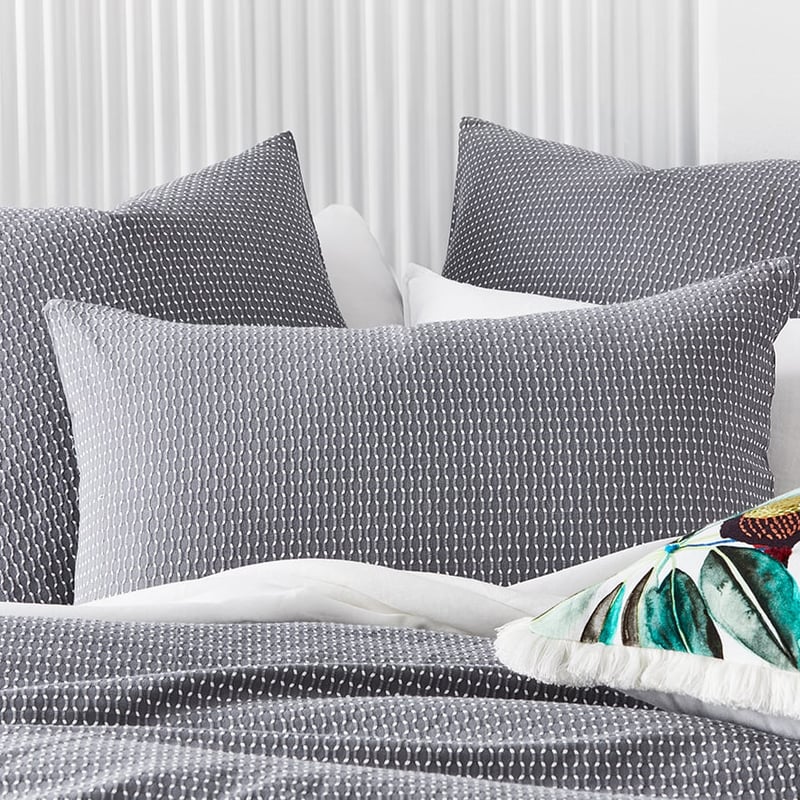 Lamont Graphite Quilt Cover Set + Separates