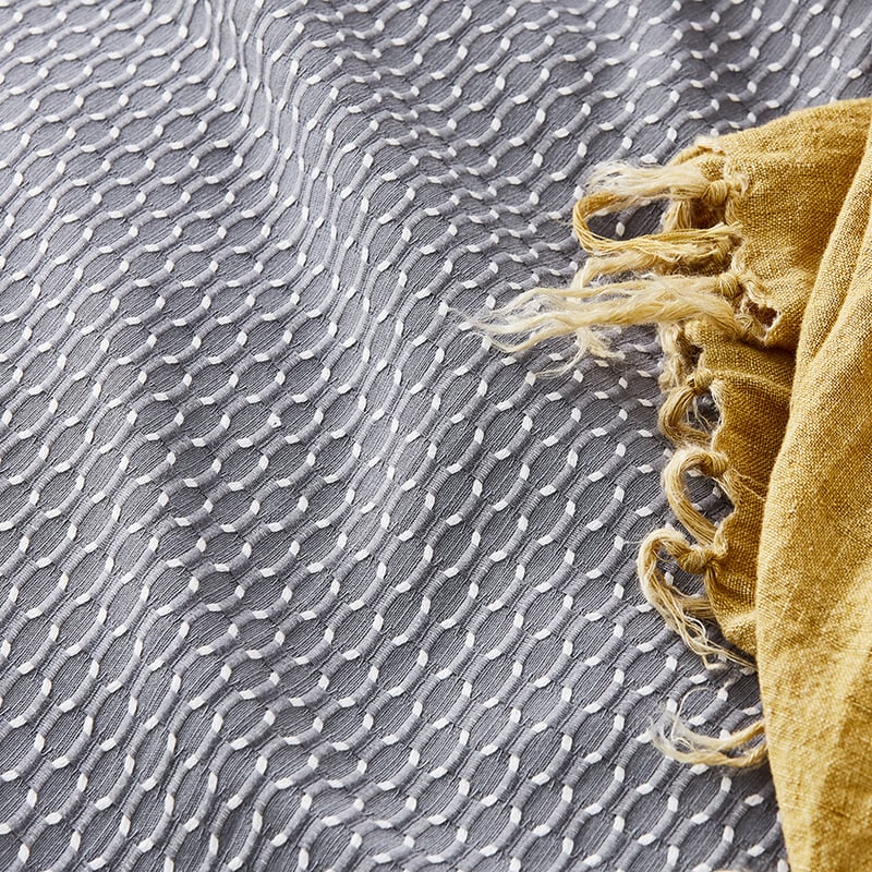 Lamont Graphite Quilt Cover Set + Separates