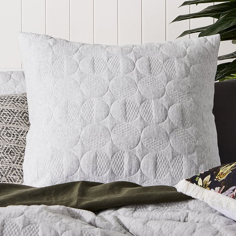 Seoul Jersey Grey Marle Quilt Cover Separates