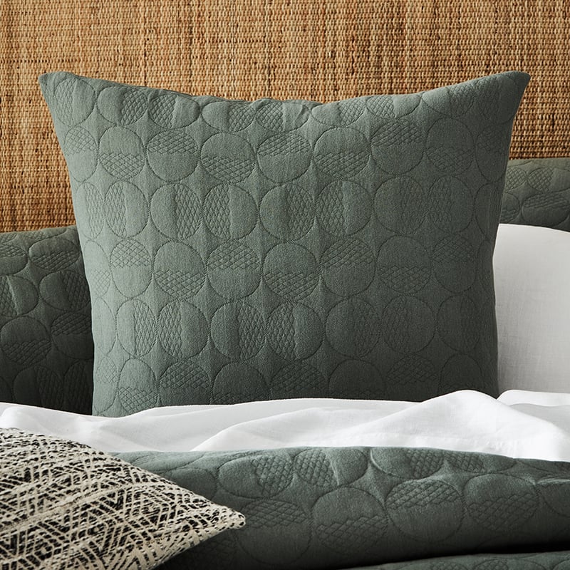 Seoul Jersey Olive Quilt Cover Separates