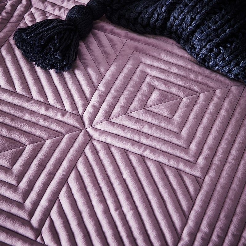 Newport Velvet Blossom Quilted Quilt Cover Separates