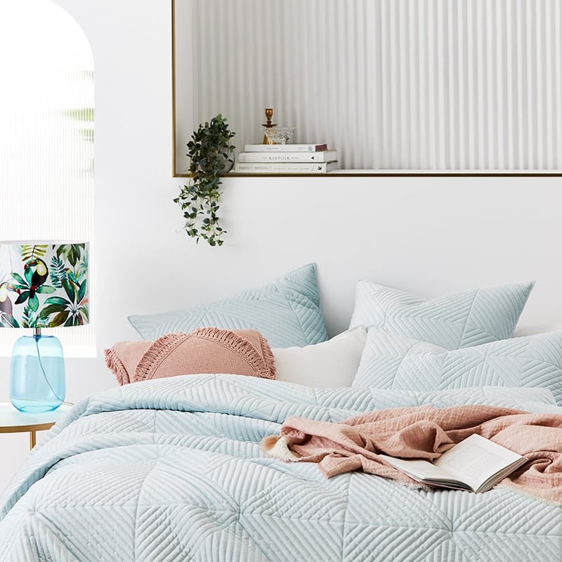 Newport Velvet Ice Quilted Quilt Cover Separates