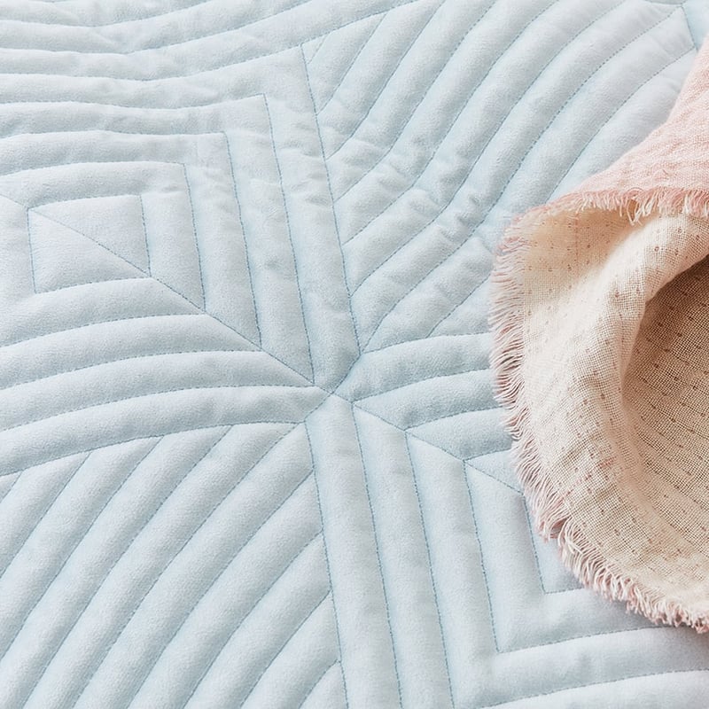 Newport Velvet Ice Quilted Quilt Cover Separates