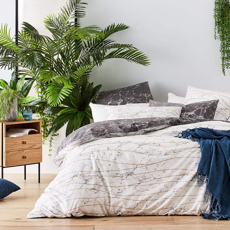 Melrose Marble Quilt Cover Set + Separates