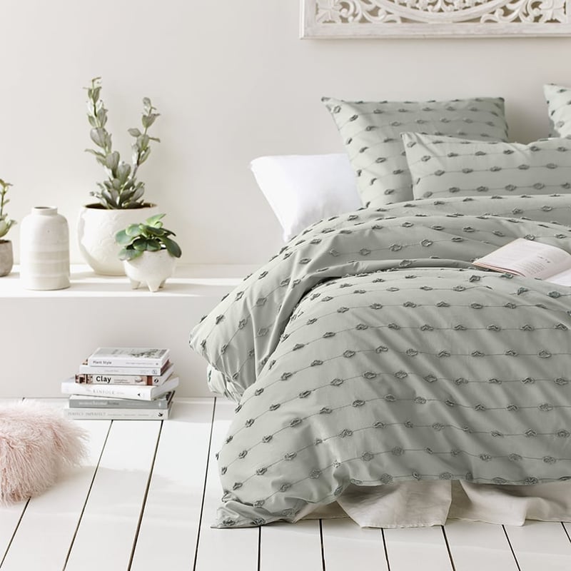 Sahara Kale Quilt Cover Set + Separates