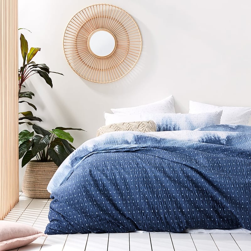 Ombre Blue Quilt Cover Set + Separates