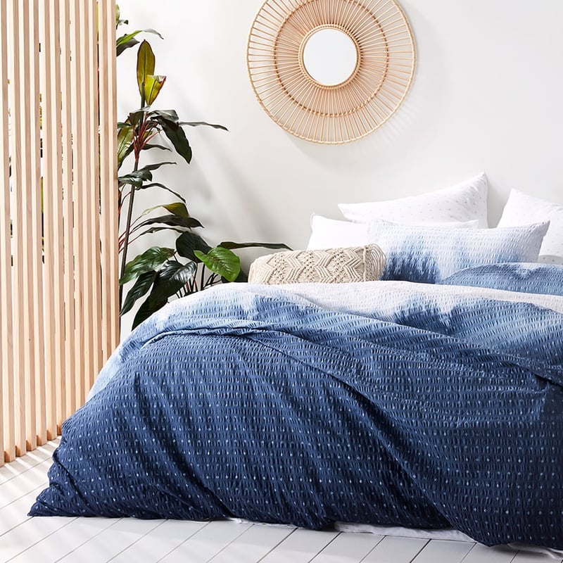 Ombre Blue Quilt Cover Set + Separates