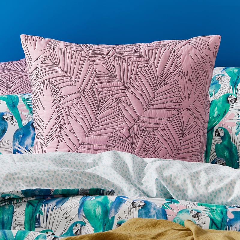 Pedro Parrot Aqua Quilt Cover Set + Separates