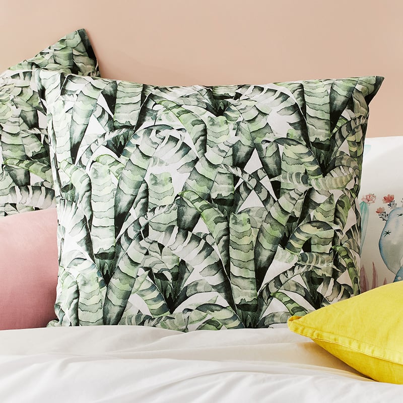 Cacti White Quilt Cover Set + Separates