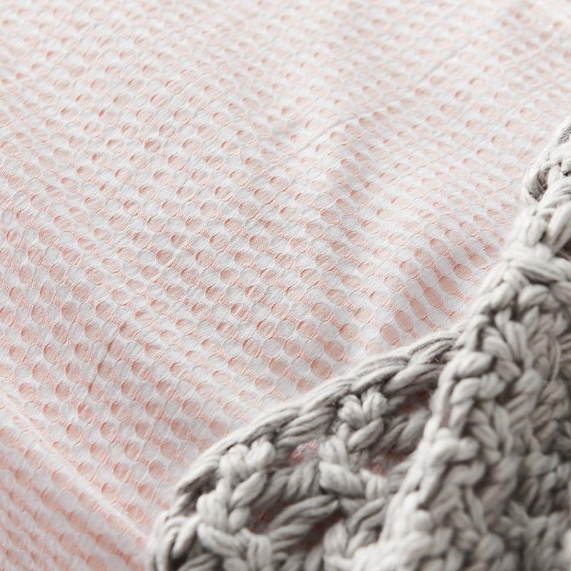 Astra Peach Quilt Cover Set + Separates