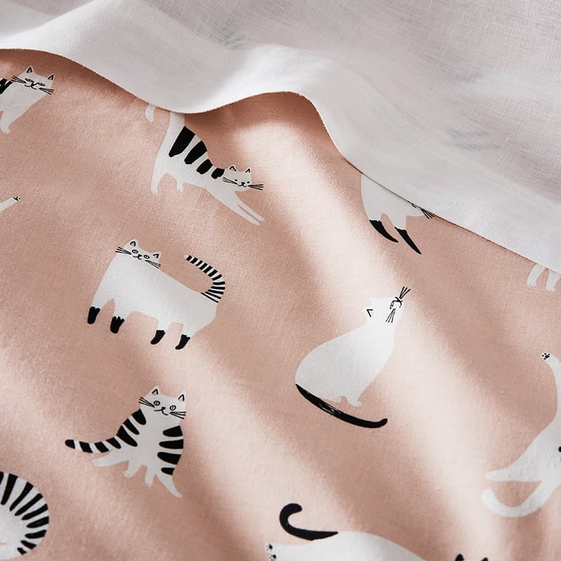 Novelty Kitty Quilt Cover Set