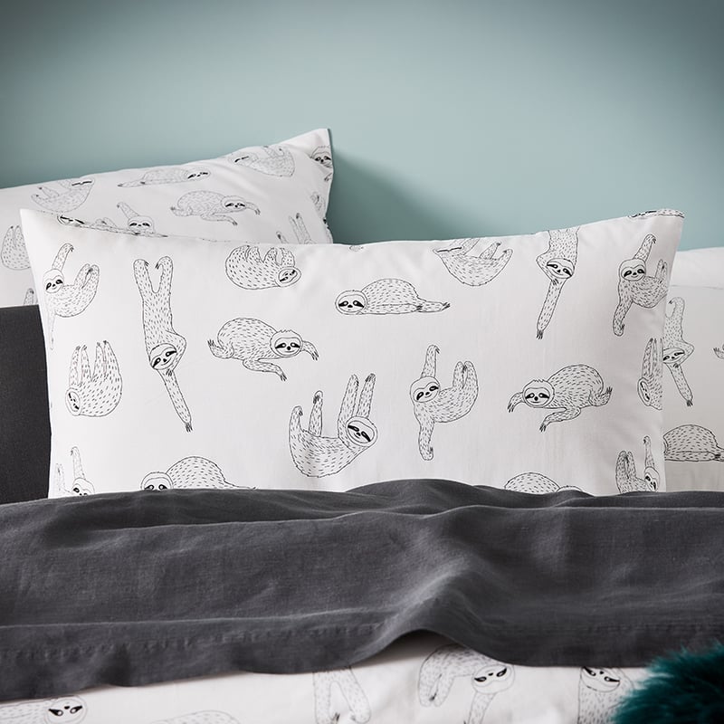 Novelty Sloth Quilt Cover Set + Separates