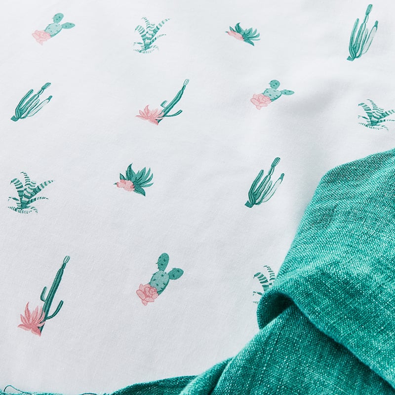 Novelty Cacti Quilt Cover Set  Separates