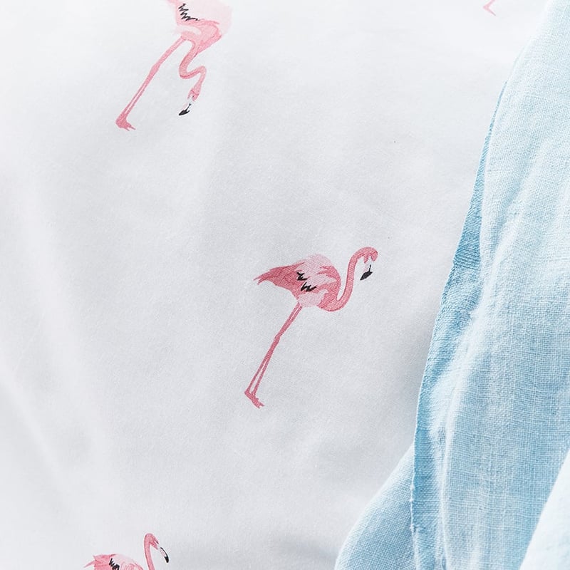 Novelty Flamingo Quilt Cover Set  Separates