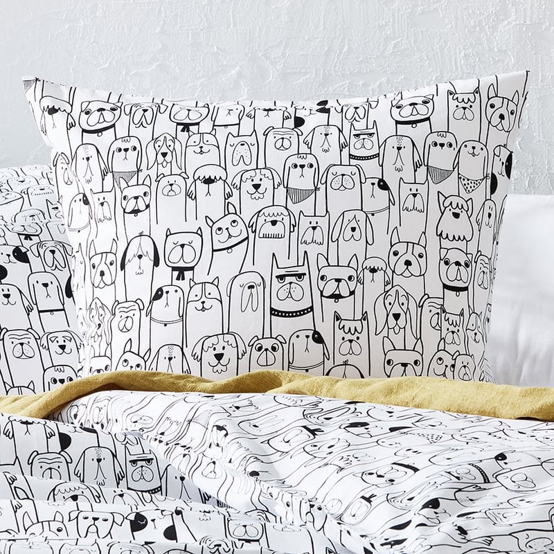 Novelty Puppy Quilt Cover Set + Separates