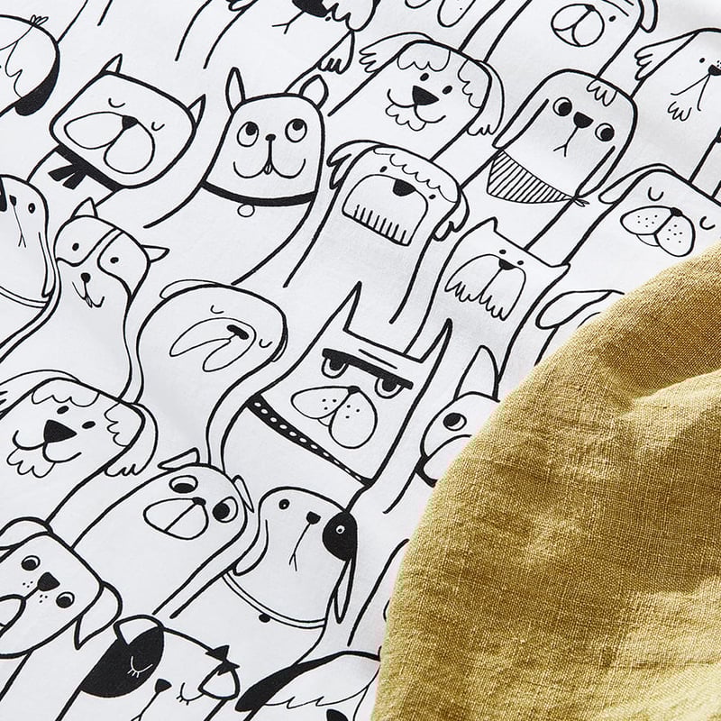 Novelty Puppy Quilt Cover Set + Separates