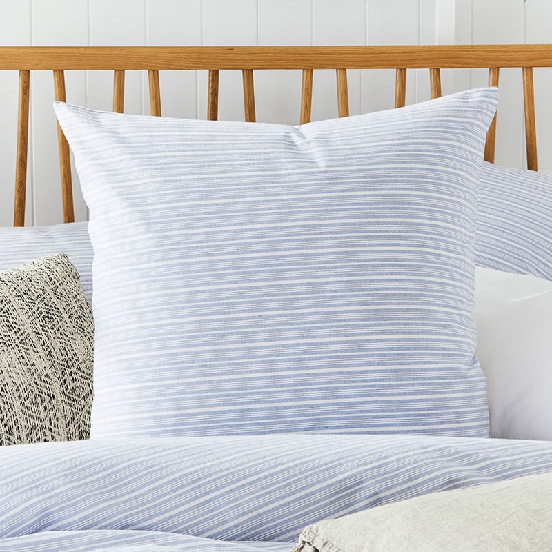 Cronulla Stripe White Quilt Cover Set + Separates