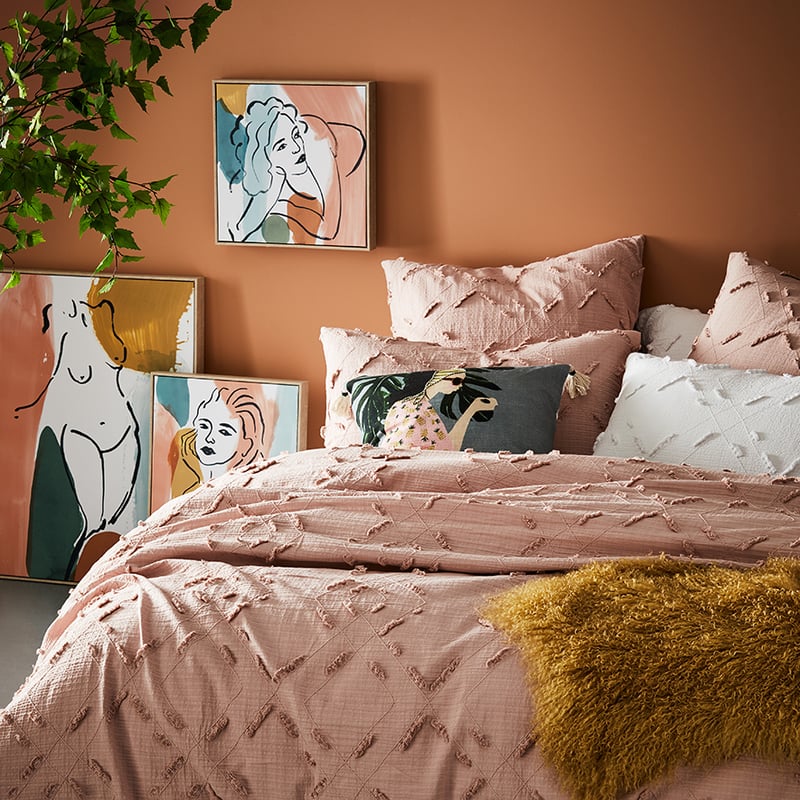 Nova Pink Quilt Cover Separates