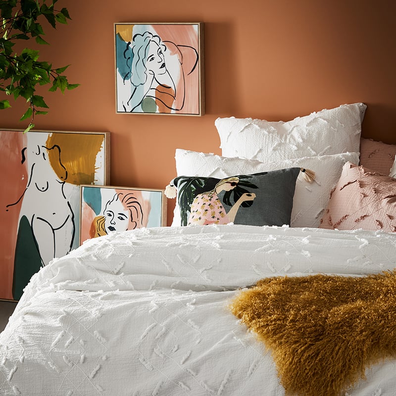 Nova White Quilt Cover Separates