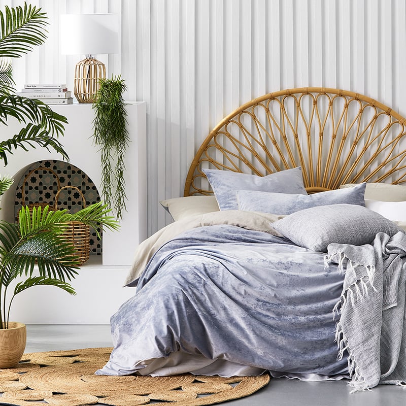 Luxe Velvet Ash Quilt Cover Separates