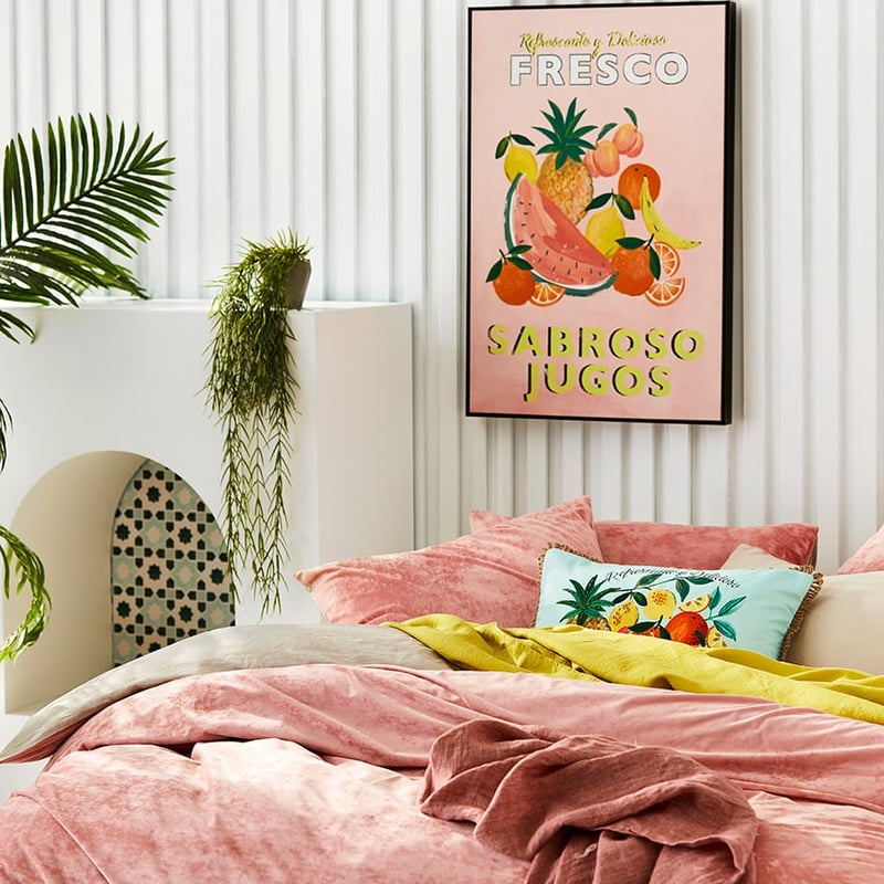 Luxe Velvet Blush Quilt Cover Separates