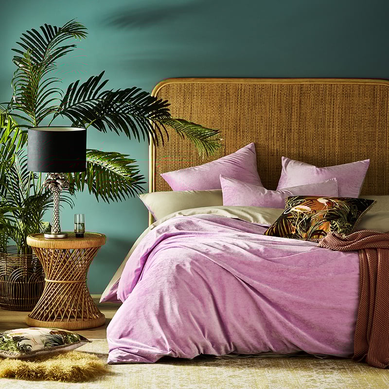 Luxe Velvet Orchid Quilt Cover Separates
